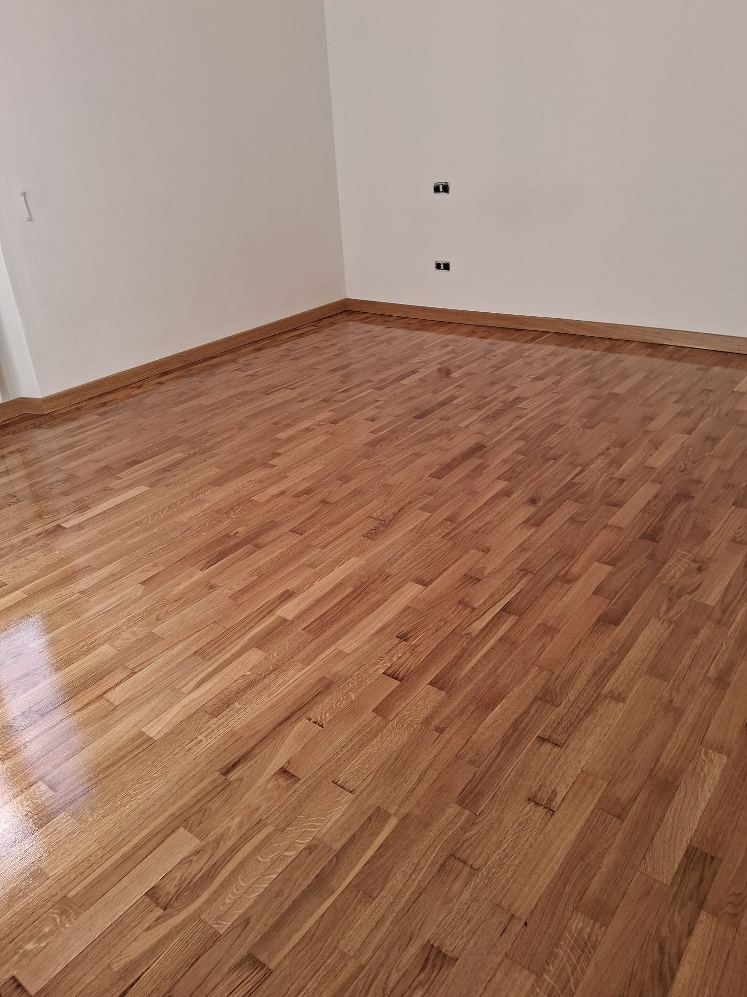 Parquet posato in un ambiente